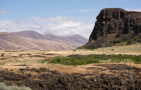 Horsethief Butte Columbia River Valley Washington State — Stock Photo, Image