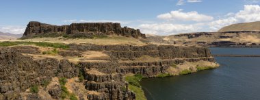 Horsethief Butte Columbia Hills Devlet Park Washington eyaleti