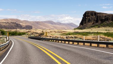 Horsethief Butte Columbia Hills Devlet Park Washington eyaleti