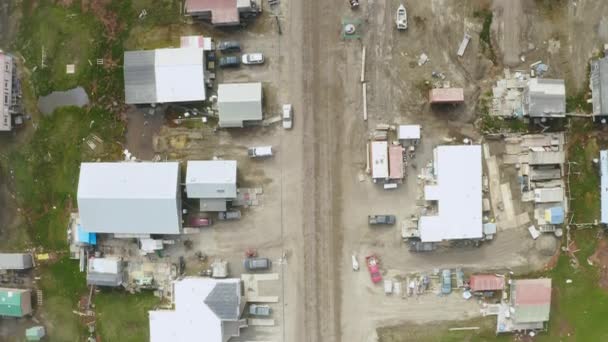 Nevoeiro Está Levantando Barrow Alaska Agora Chamado Utqiagvik — Vídeo de Stock