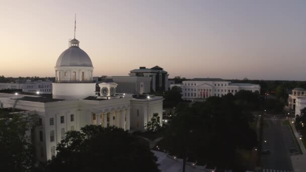 Alabama Capital Building Montgomery — Stok Video