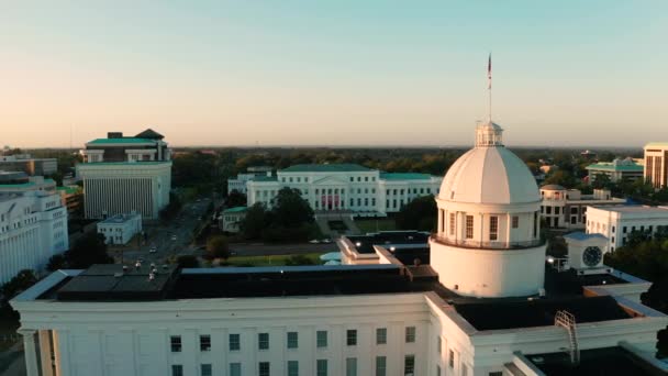 Alabama Capital Building Montgomery — Stockvideo