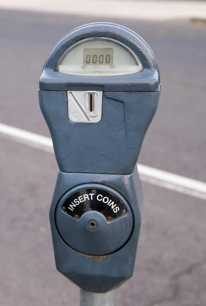 Vintage para ödenen Parkmetre sokak spokane washington — Stok fotoğraf