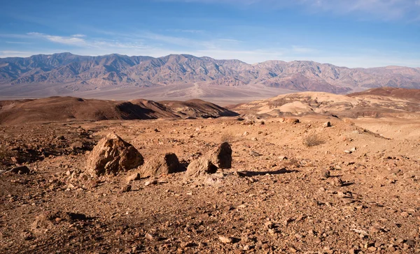 Ponto de Artista Dia Perfeito Death Valley National Park — Fotografia de Stock