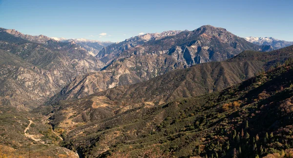 King's Canyon California Sierra Nevada rozsah venkovní — Stock fotografie