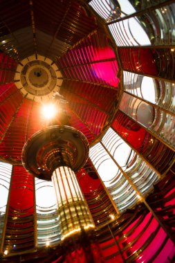 Fresnel Lens tarihi deniz feneri deniz feneri içinde küçük lamba