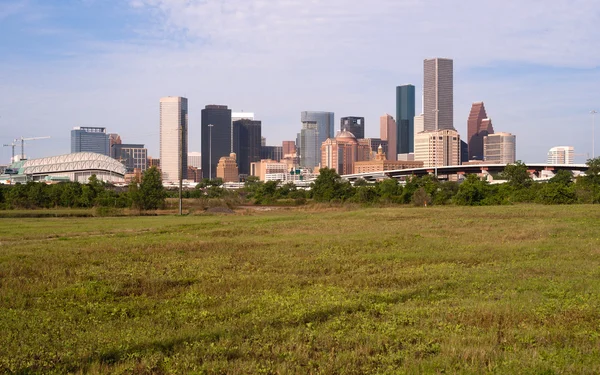 Houston Skyline Texas sul cidade grande centro da metrópole — Fotografia de Stock