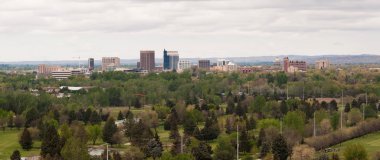 Boise Idaho şehir şehir manzarası Batı Amerika Birleşik Devletleri