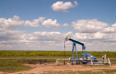 Texas petrol pompa Jack Fracking ham ayıklama makinesi