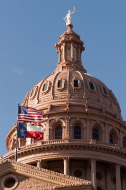 Sermaye Binası Austin Texas hükümet mavi gökyüzü
