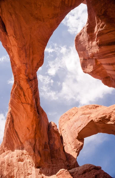 Dramatic Landscape Rock Formations Utah National Park — Stock Photo, Image