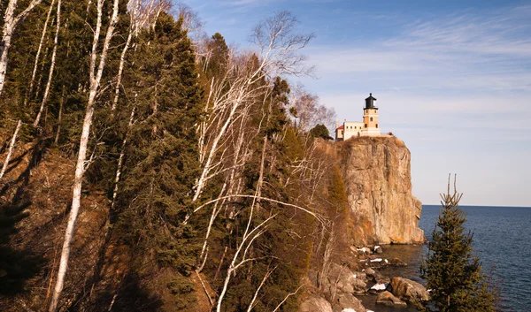 Split Rock Lighthouse Lake Superior Minnesota Estados Unidos — Fotografia de Stock