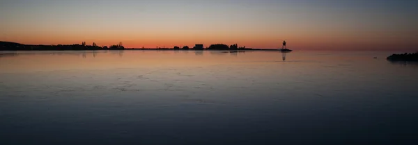 Grand Marais Light Lake Superior Cook County Minnesota USA — Stock Photo, Image