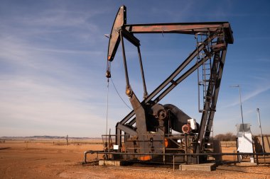 Kuzey Dakota yağ pompası Jack Fracking ham ayıklama makinesi