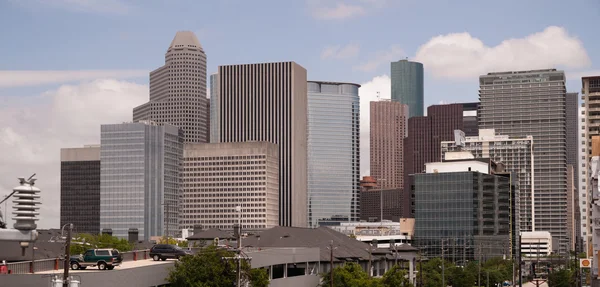 Х'юстон Техас Сіті горизонт південній стороні Downtown — стокове фото