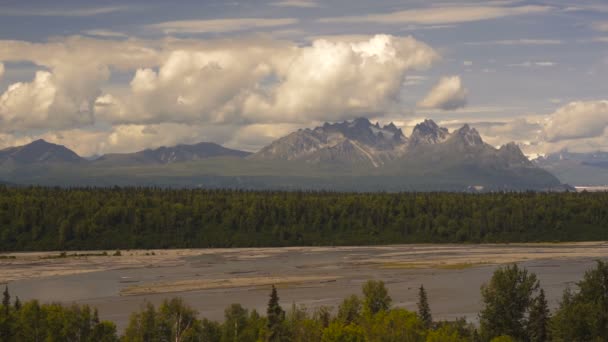 Mountains of the Denali Range Alaska
