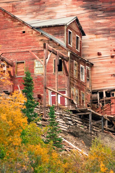 Wrangell st elias kennecott minen konzentration mühle alaska wild — Stockfoto