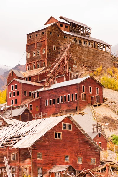 Wrangell St. Elias Kennecott bányák koncentráció Mill Alaszka vad — Stock Fotó