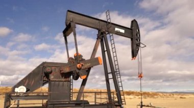 Wyoming endüstriyel yağ pompası Jack Fracking ham ayıklama makinesi
