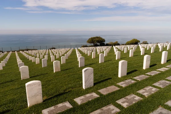 Fort Rosecrans National Cemetery Cabrillo nationalmonument — Stockfoto