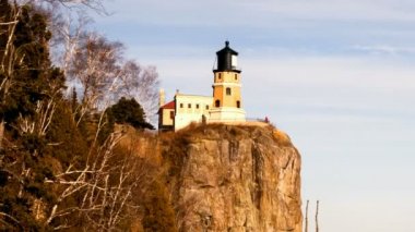 Split Rock deniz feneri Superior gölünün Minnesota Amerika Birleşik Devletleri