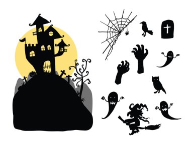 Cadılar Bayramı elemanları, Cadılar Bayramı Castle