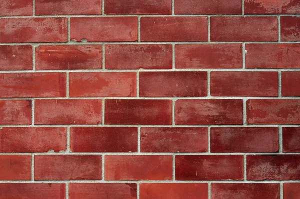 Fond de mur de brique rouge — Photo