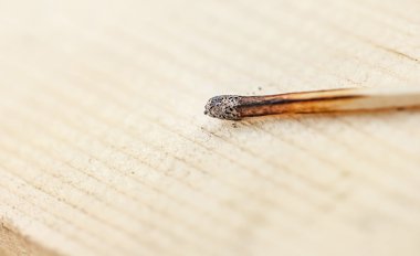 Yanmış büyük tek başına maç 