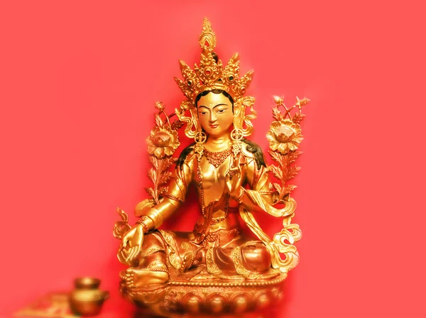 Estatuilla de la diosa Tara — Foto de Stock