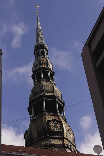 Old Riga Dom tower — Stock Photo, Image