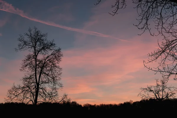 Το πρωί αυξήθηκε από τον ουρανό του Δεκεμβρίου — Φωτογραφία Αρχείου