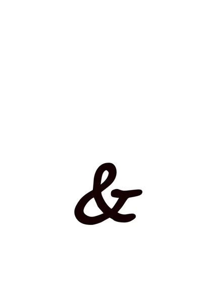 Signo de Ampersand —  Fotos de Stock