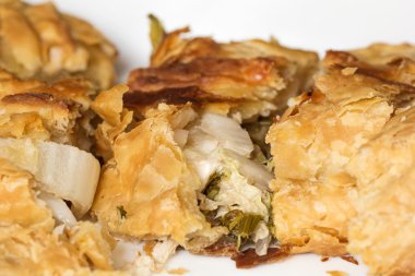 Lahana ile ev yapımı pasta