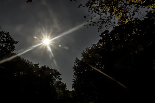 Eclipse solar diurna — Fotografia de Stock