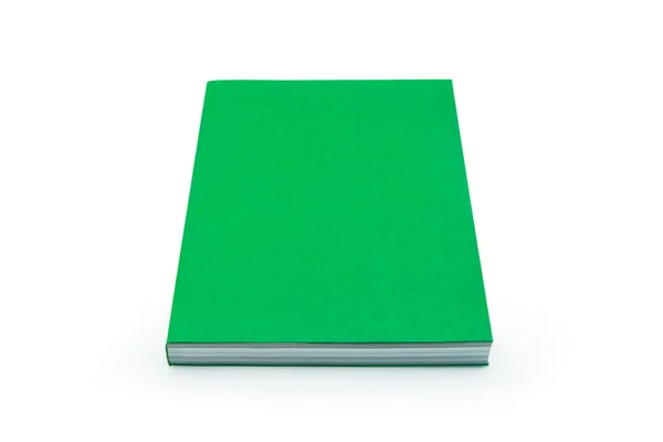 Livro isolado em fundo branco — Fotografia de Stock