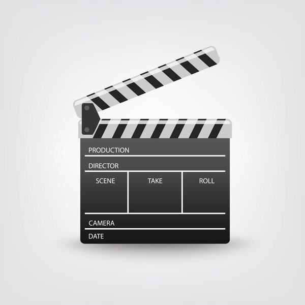 Movie production sign icon