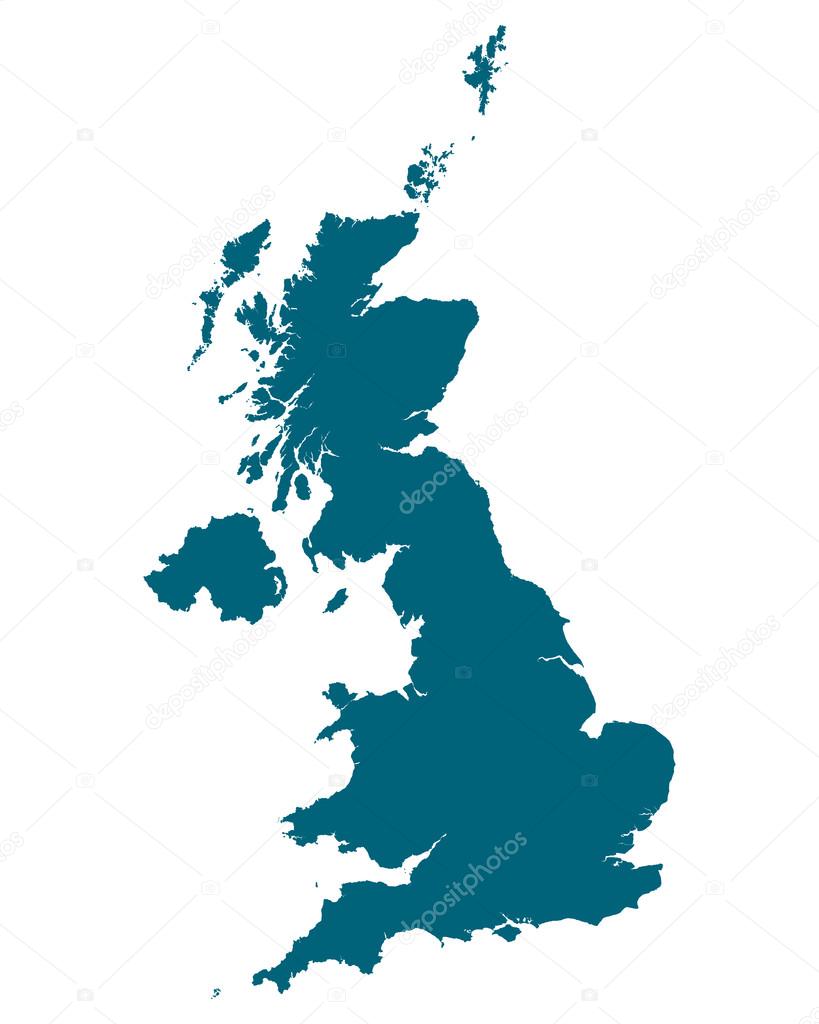 Map of United Kingdom