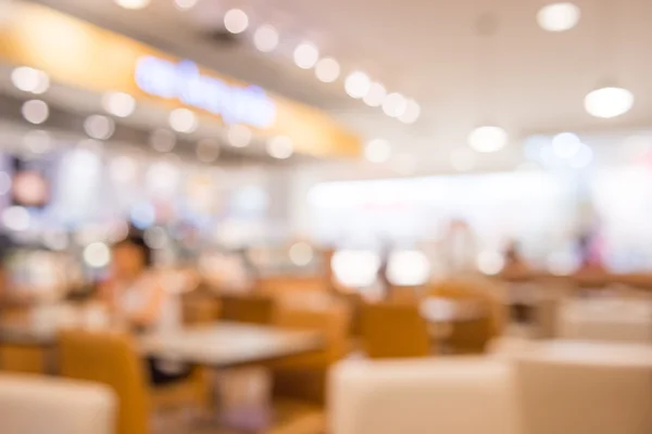 ร้านอาหารและร้านกาแฟเบลอพื้นหลัง — ภาพถ่ายสต็อก