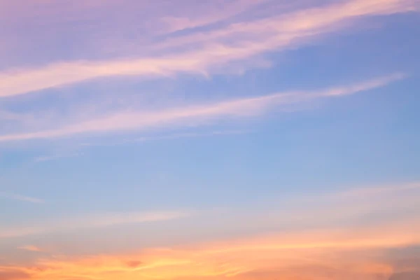 Cielo al amanecer — Foto de Stock