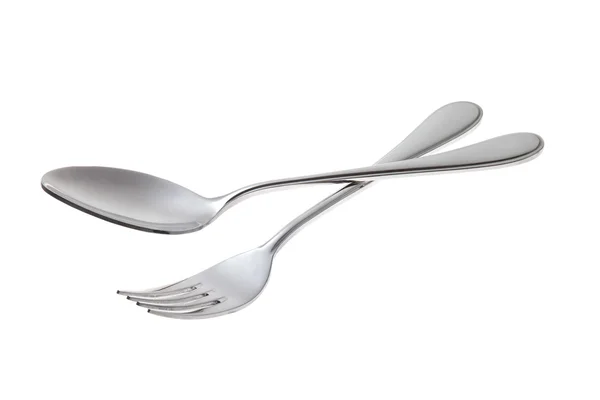 Fork and spoon — Stock Photo, Image