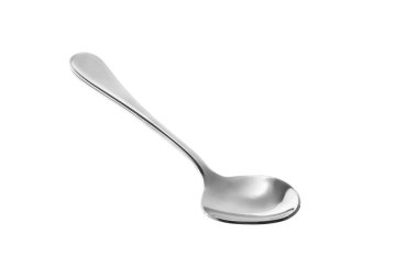 spoon isolated on white background clipart