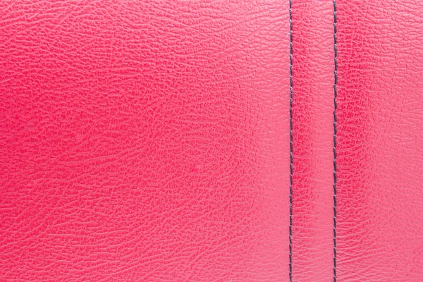 Red leather background — Stock Photo, Image
