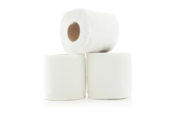 Rollen van toiletpapier — Stockfoto