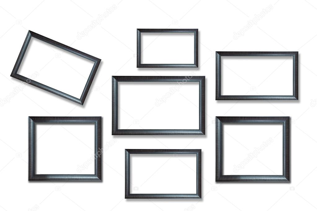 Wooden picture frames 