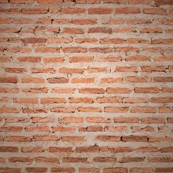 Struktura ściany z czerwonej cegły — Zdjęcie stockowe