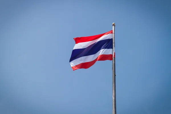 Vlag van Thailand — Stockfoto