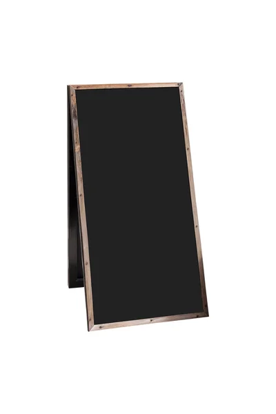 Empty  Wooden  Menu Board — Stok fotoğraf