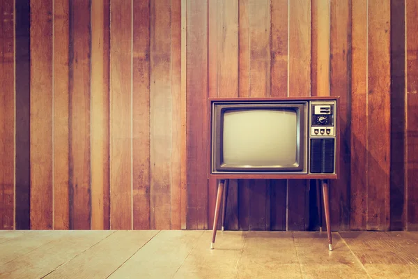 Old vintage television or tv — Stock Photo, Image