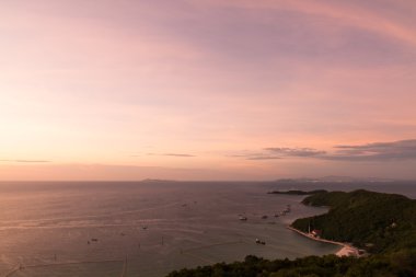 Pattaya.Thailand Koh Larne Island günbatımı