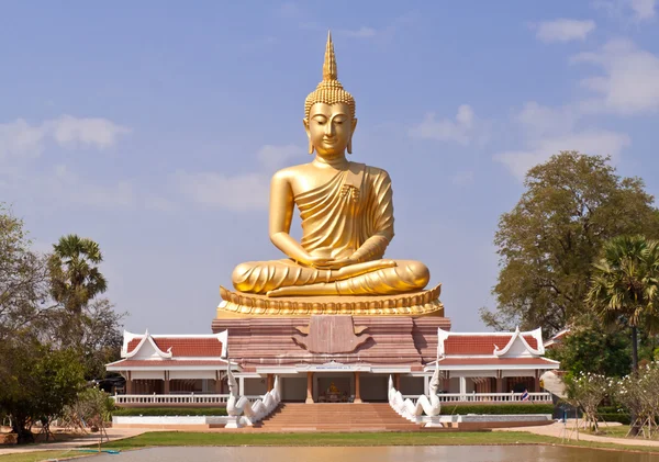 Dourado Buddha Tailândia . — Fotografia de Stock